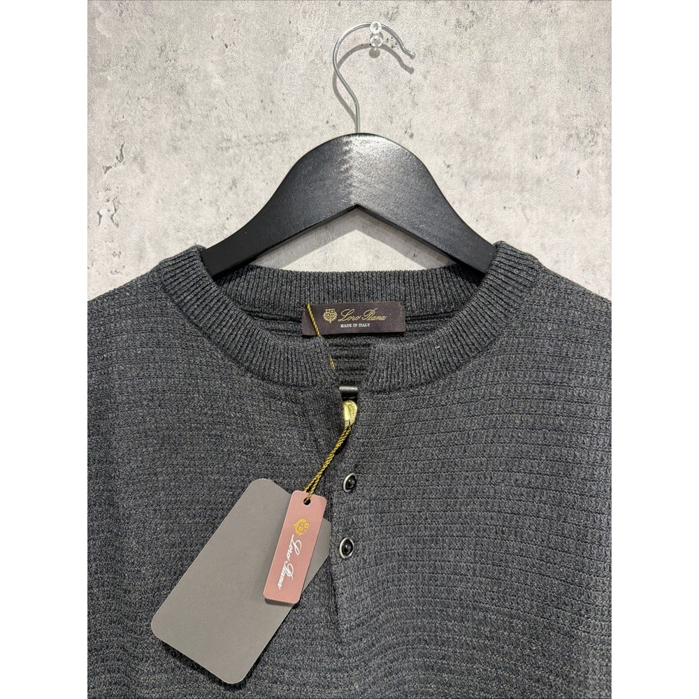 Loro Piana Made In Italy Button T Shirt Men's M